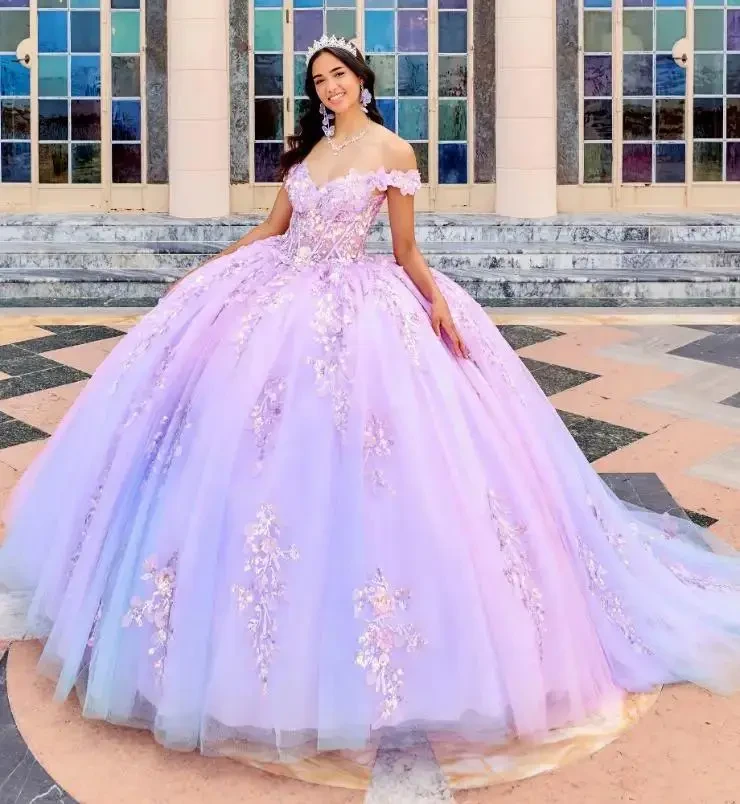Vestidos para tu Quinceañera con Tema de Mariposas