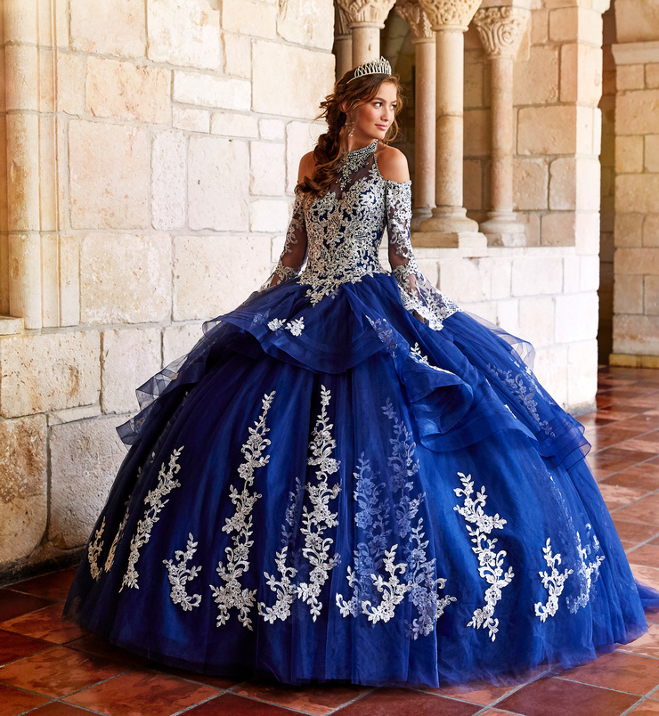 vestidos de quinceañera color azul | Princesa by Ariana Vara