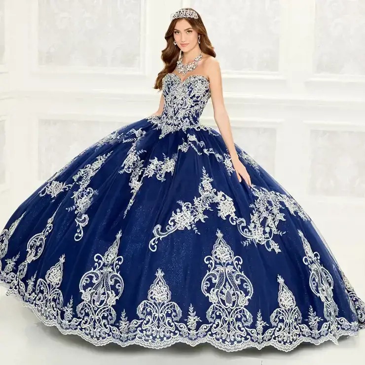 PR30086 #$1 Azul Marino/Plateado picture
